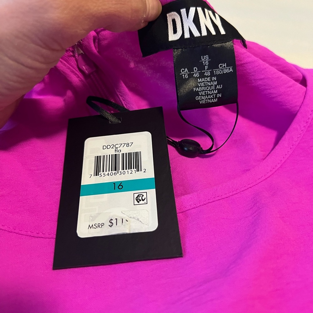 Pink DKNY Romper size 16 - Picture 9 of 9